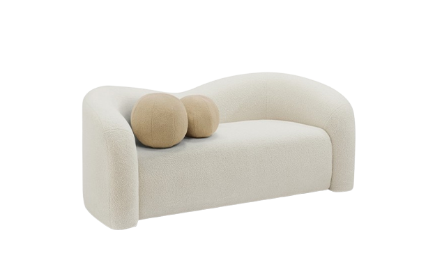 Cali Cream Loveseat
