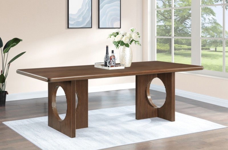 Vista Walnut Dining Table