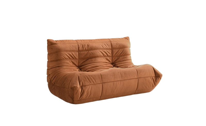 Cognac Cosmo Loveseat