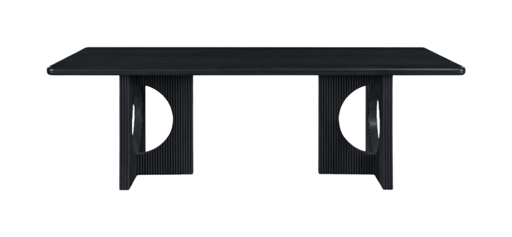 Vista Black Dining Table 